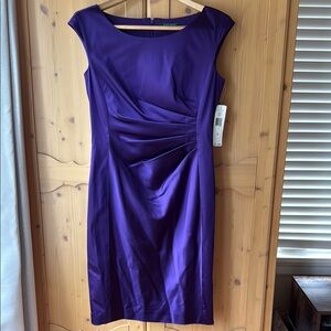 Ralph Lauren Royal Purple Dress